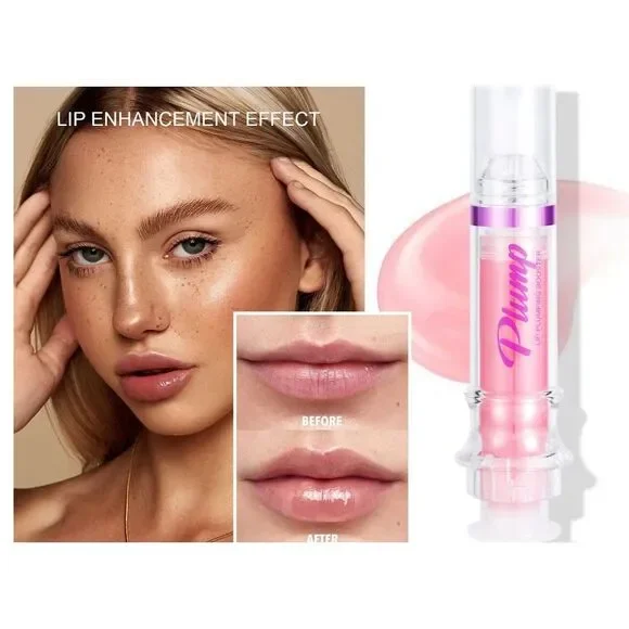 WenFeng Clear Lip Plumper Gloss 10ml Instant Hydrating High-Shine $15 - Picture 2 of 6